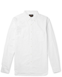 Мужская белая классическая рубашка от Beams
