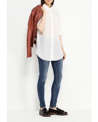 Женская белая классическая рубашка от BOSS ORANGE