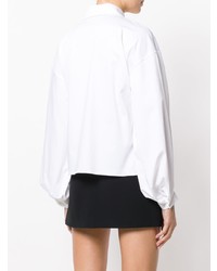 Женская белая классическая рубашка от Alexis