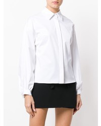 Женская белая классическая рубашка от Alexis