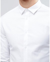 Мужская белая классическая рубашка от Asos