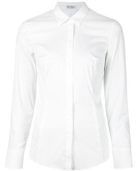 Женская белая классическая рубашка от Brunello Cucinelli