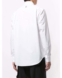 Мужская белая классическая рубашка от Wooyoungmi