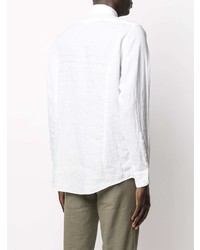 Мужская белая классическая рубашка от Massimo Alba