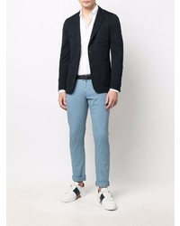 Мужская белая классическая рубашка от Drumohr