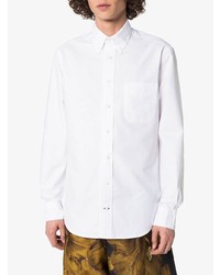 Мужская белая классическая рубашка от Gitman Vintage