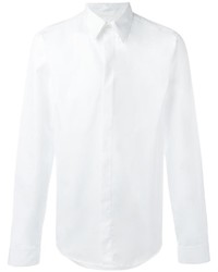 Мужская белая классическая рубашка от Calvin Klein Collection