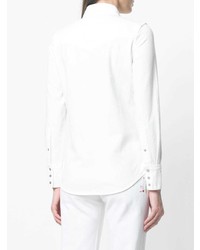Женская белая классическая рубашка от Calvin Klein Jeans