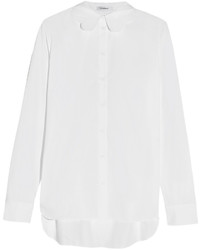 Женская белая классическая рубашка от Carven