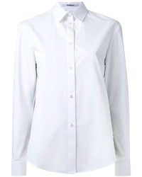 Женская белая классическая рубашка от Chalayan