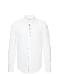 Мужская белая классическая рубашка от Chalayan
