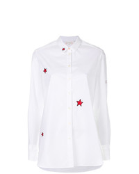 Женская белая классическая рубашка от Chinti & Parker