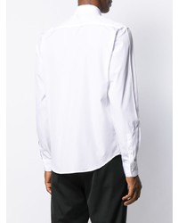 Мужская белая классическая рубашка от Sandro Paris