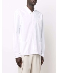 Мужская белая классическая рубашка от Ferrari