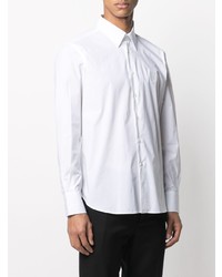 Мужская белая классическая рубашка от Billionaire