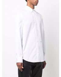 Мужская белая классическая рубашка от DSQUARED2