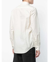 Мужская белая классическая рубашка от Yang Li