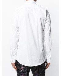 Мужская белая классическая рубашка от DSQUARED2