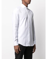 Мужская белая классическая рубашка от BOSS