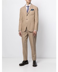 Мужская белая классическая рубашка от Kiton