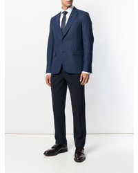 Мужская белая классическая рубашка от Borrelli