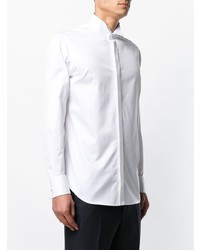 Мужская белая классическая рубашка от Alessandro Gherardi