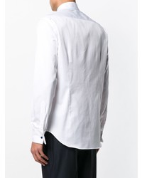 Мужская белая классическая рубашка от Alessandro Gherardi