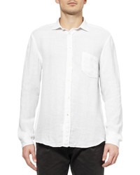 Мужская белая классическая рубашка от Hartford