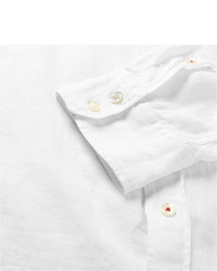 Мужская белая классическая рубашка от Hartford