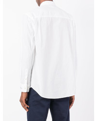 Мужская белая классическая рубашка от Undercover