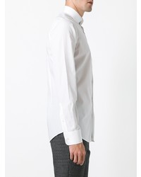 Мужская белая классическая рубашка от Fashion Clinic Timeless