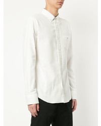 Мужская белая классическая рубашка от Loveless