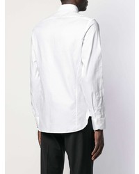Мужская белая классическая рубашка от Gucci