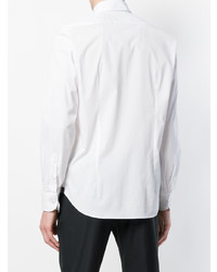 Мужская белая классическая рубашка от Manuel Ritz
