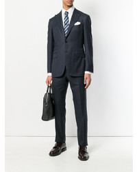 Мужская белая классическая рубашка от Brioni