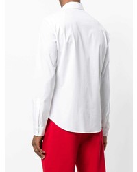 Мужская белая классическая рубашка от McQ Alexander McQueen
