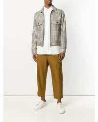 Мужская белая классическая рубашка от Barena