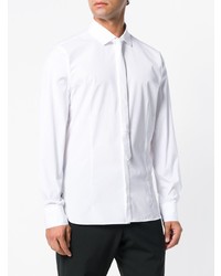 Мужская белая классическая рубашка от Neil Barrett