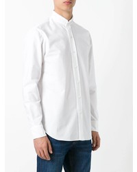 Мужская белая классическая рубашка от Salvatore Piccolo