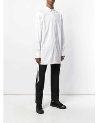 Мужская белая классическая рубашка от D.GNAK