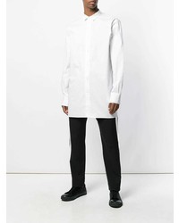 Мужская белая классическая рубашка от D.GNAK