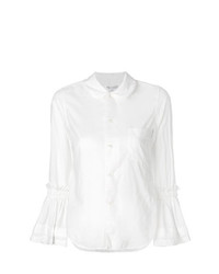 Женская белая классическая рубашка от Comme Des Garcons Comme Des Garcons