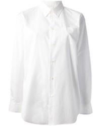 Женская белая классическая рубашка от Comme des Garcons