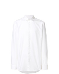 Мужская белая классическая рубашка от Corneliani