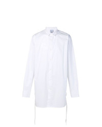 Мужская белая классическая рубашка от D.GNAK