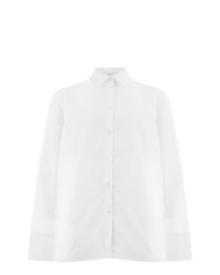 Мужская белая классическая рубашка от Delada