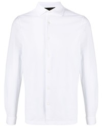 Мужская белая классическая рубашка от Dell'oglio