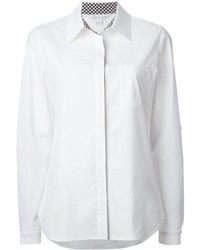 Женская белая классическая рубашка от Diane von Furstenberg
