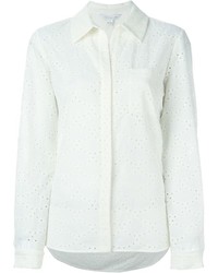 Женская белая классическая рубашка от Diane von Furstenberg