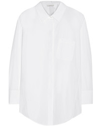 Женская белая классическая рубашка от Donna Karan